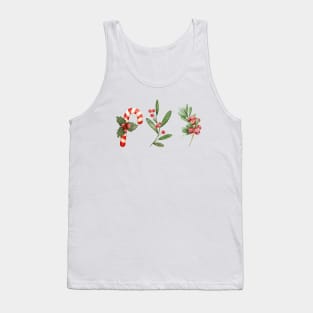 Beautiful Christmas Plants Tank Top